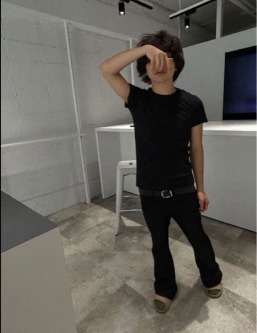 Brrrsos 着用 フレアパンツ フレアデニムflexwitme - メルカリ