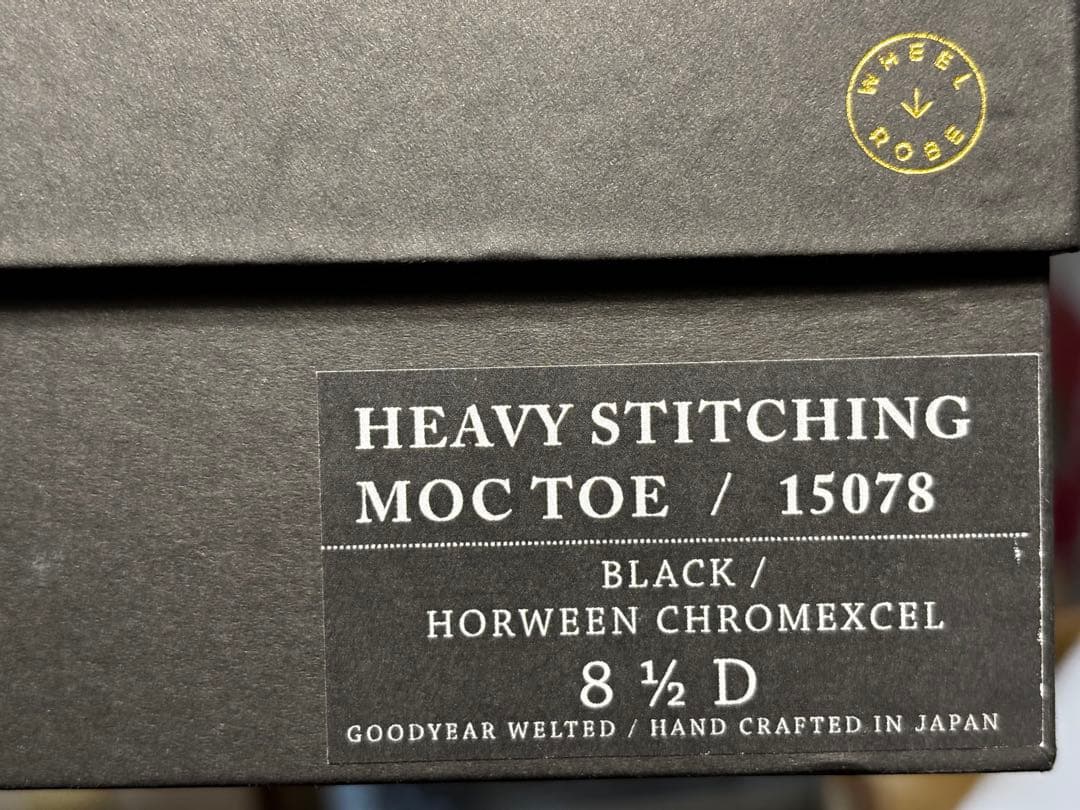 WHEEL ROBE MOC TOE 15078 ウィールローブ 8.5D