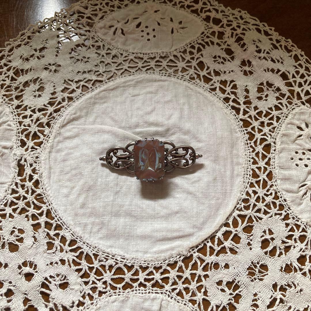 サフィレットガラス ブローチ ピン サフィリーン 現在製造中止 Regency-サフィレット／サフィリーン・ヴィンテージ・ブローチ兼