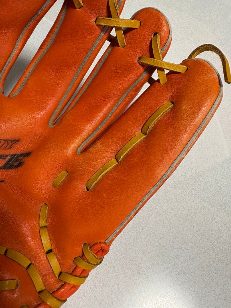 NIKE DIAMOND READY GATE 野球 グローブ 軟式 オレンジ