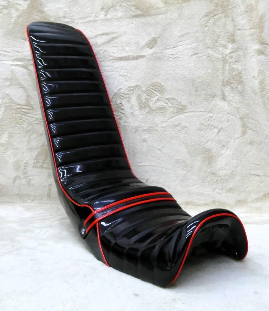 XJR400前期3段シート 黒赤エナ/三段シート60cm 4HM 400R - メルカリ
