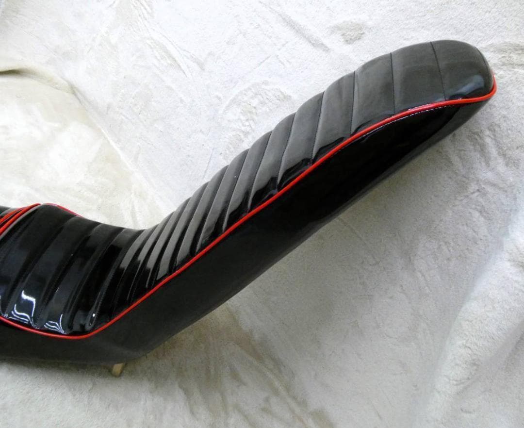 XJR400前期3段シート 黒赤エナ/三段シート60cm 4HM 400R - メルカリ