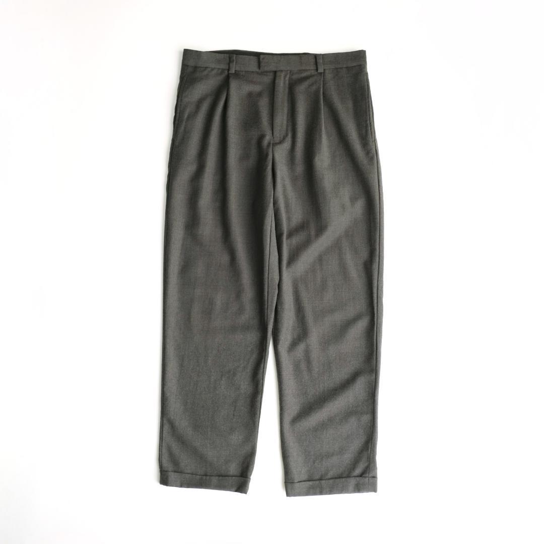 Eddie Bauer 90s ワンタックスラックス チャコール 34×30 Eddie Bauer 90s ワンタックスラックス チャコール 34×30