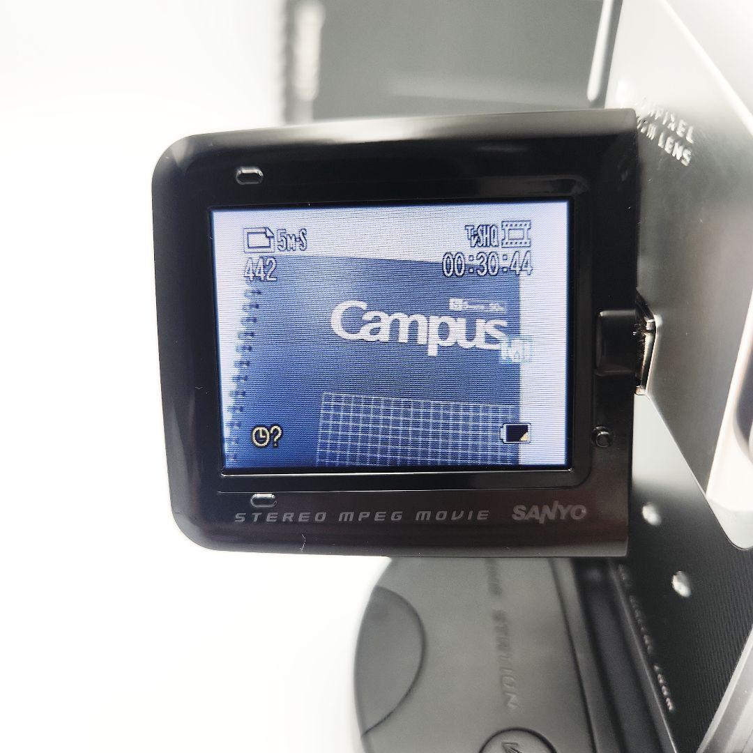 希少】SANYO Xacti DMX-C5 ビデオカメラ 箱付き、付属品充実