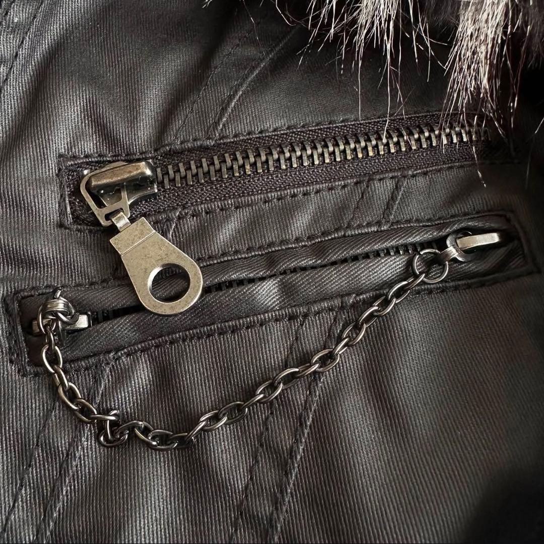 FUGA fur coating jacket 00s v系 平成 - メルカリ