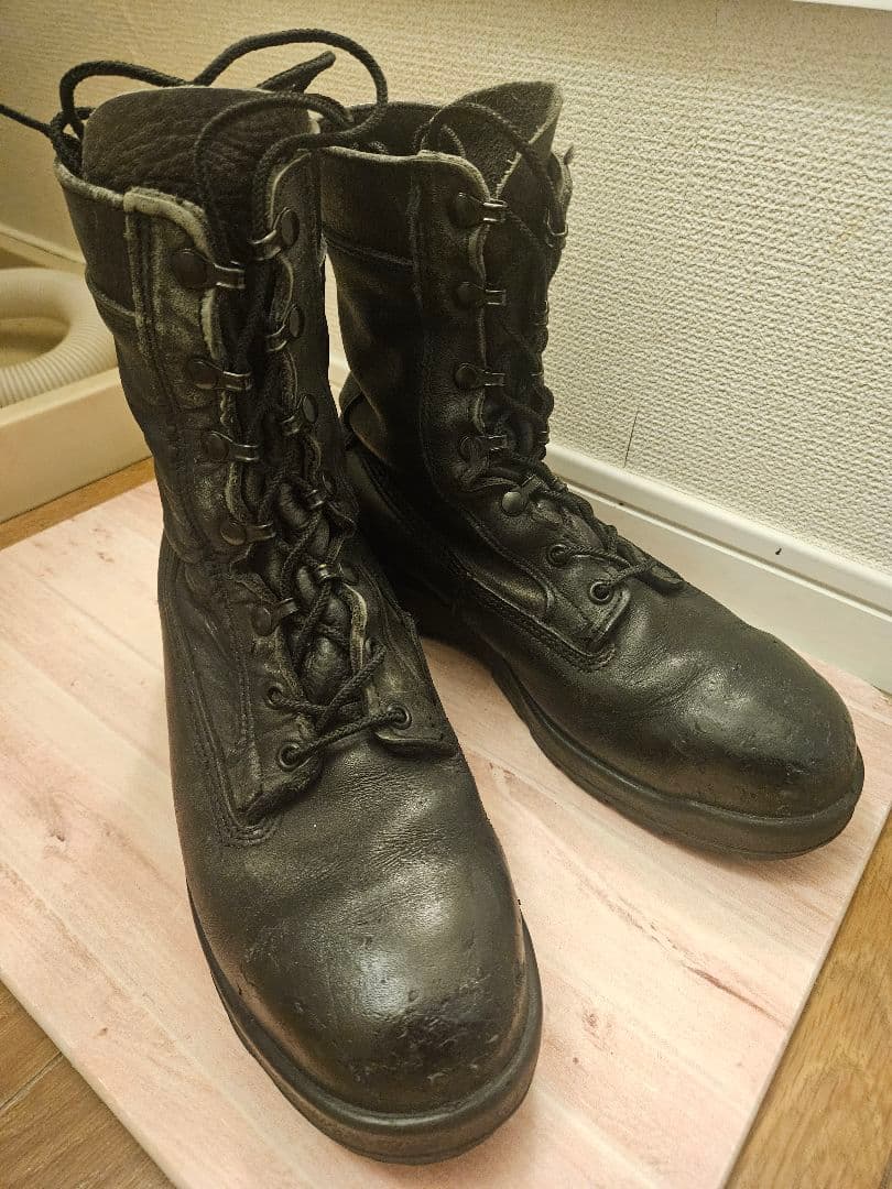 Belleville　米軍コンバットブーツ　US8.0　26cm USA製/BELLEVILLE/米軍/USAF/レザー×ゴアテックス/ミリタリーブーツ