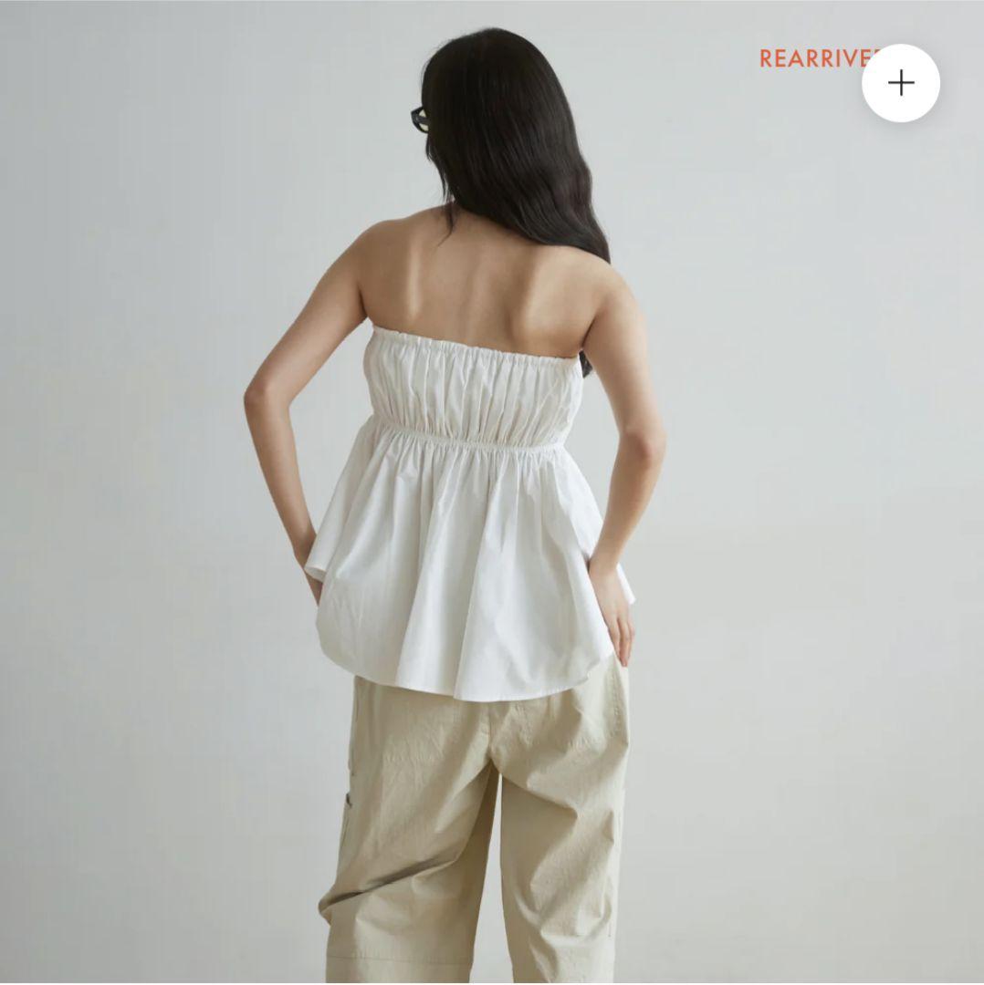 Searoomlynn、ウエストShapeパッドinベアトップス、M、ホワイト - メルカリ