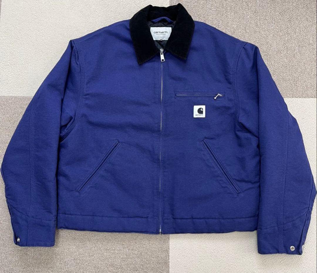 Carhartt デトロイト ジャケット ネイビー ブルー 青 Sサイズ - メルカリ