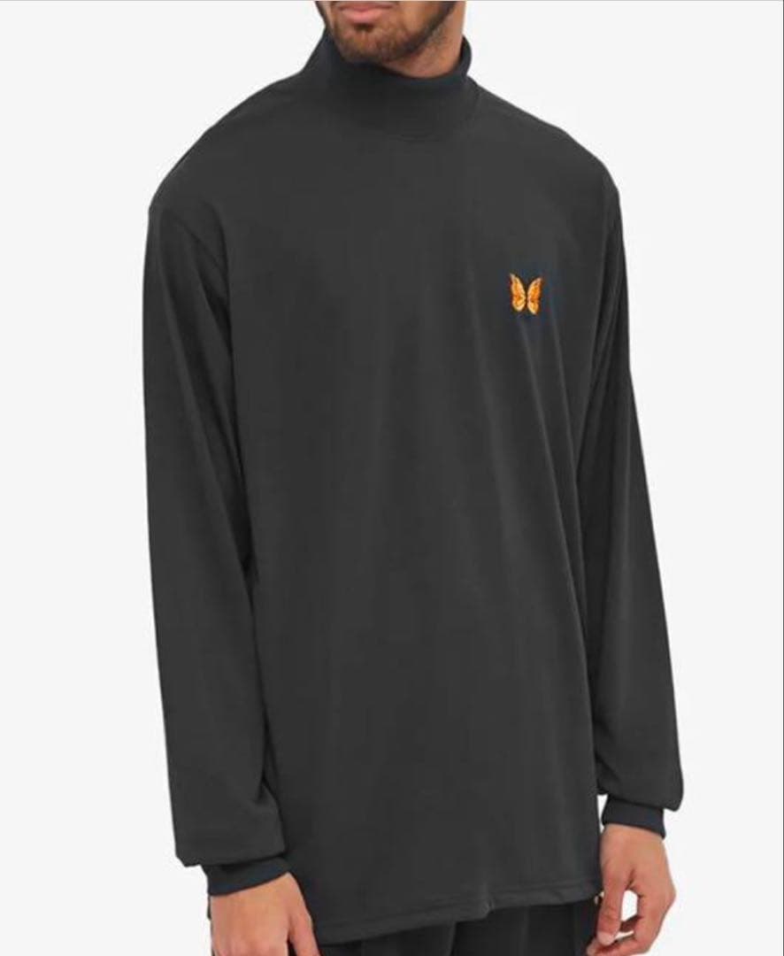 needles × END. モックネックカットソー Needles/ニードルズ L/S Mock Neck Tee - Poly Jersey [カットソー・T