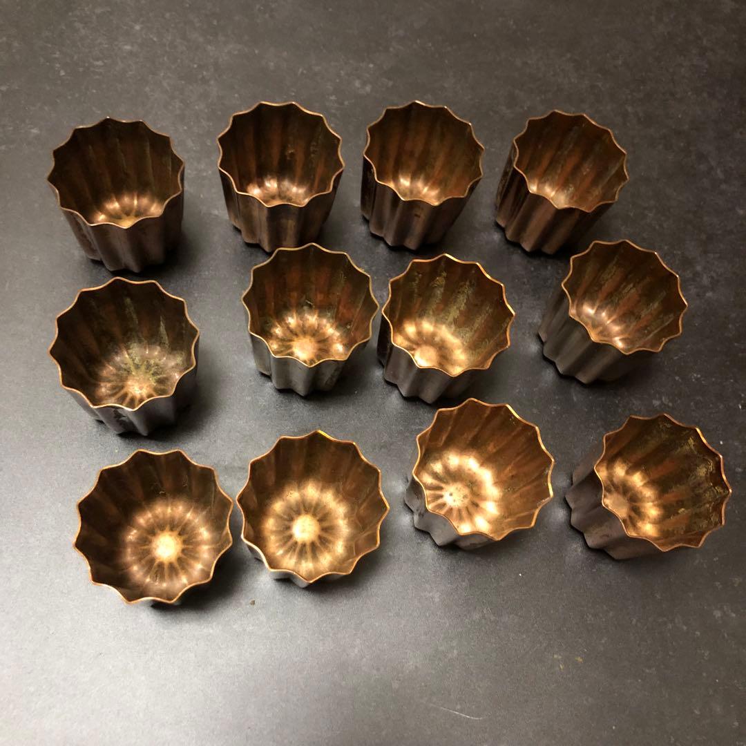 カヌレ型 12個セット cotta カヌレ天板 小 (12個取） | カヌレ型 | お菓子・パン材料