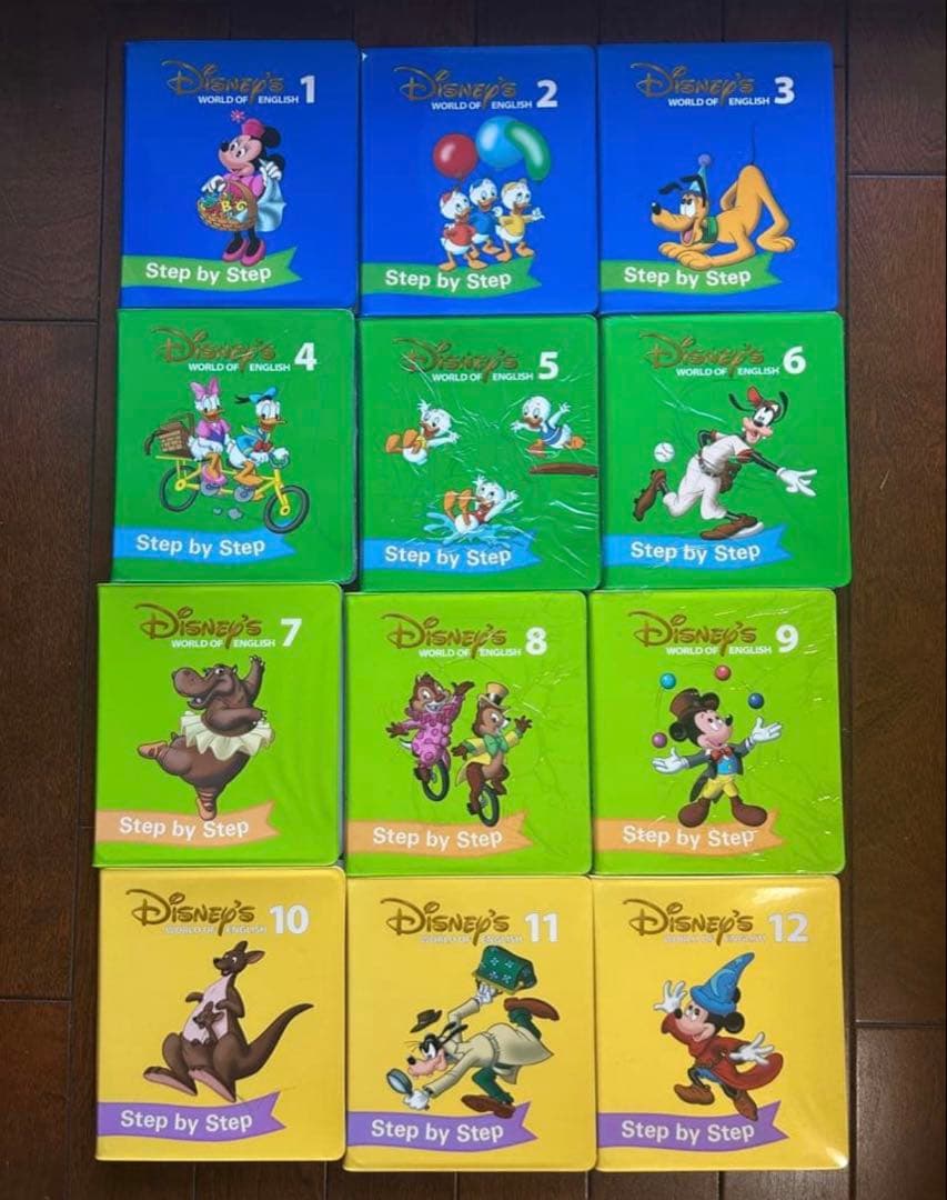 Disney's World of English DVD 1-12 セット - メルカリ