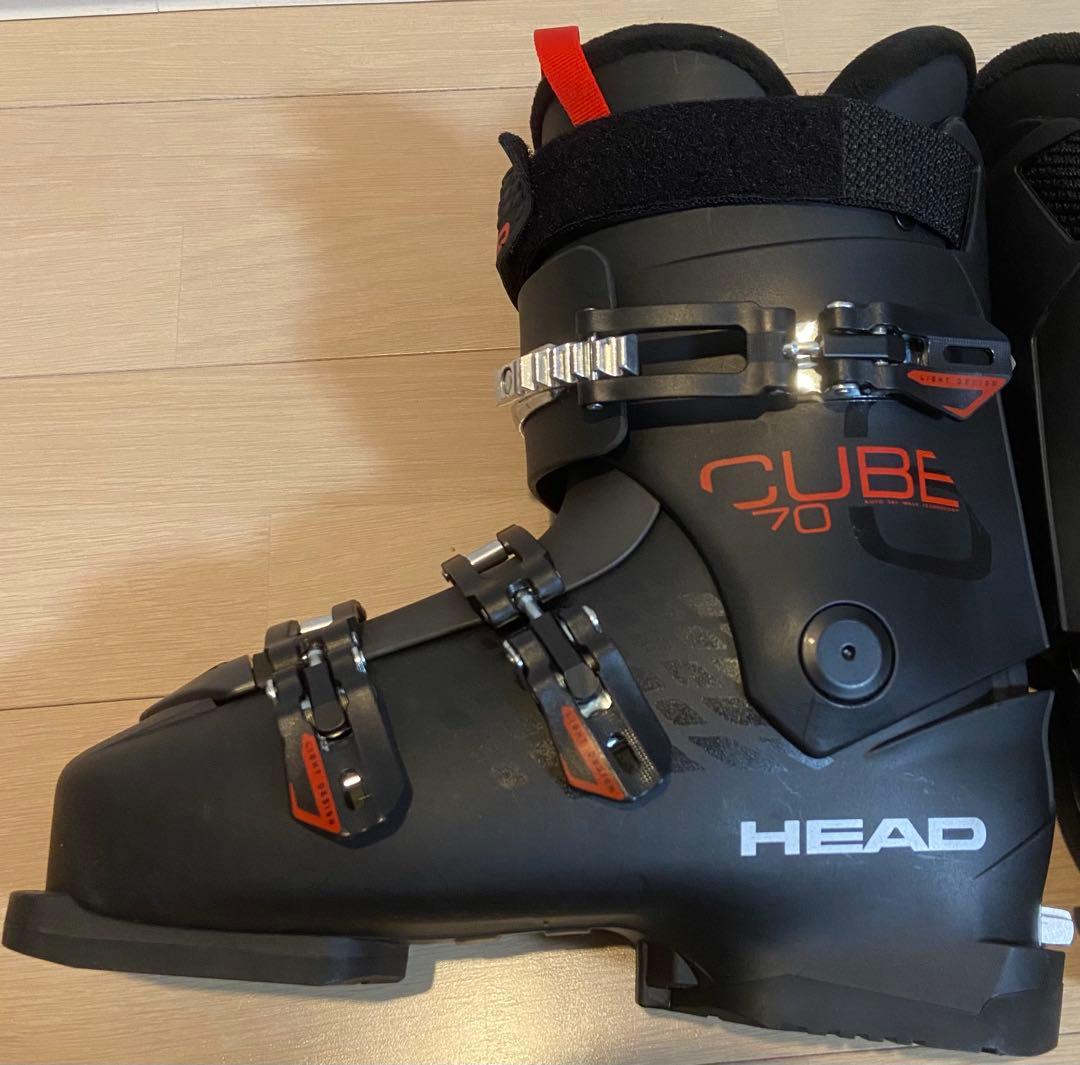 HEAD CUBE3 70 26.5cm〜27cm相当　ヘッド　スキーブーツ
