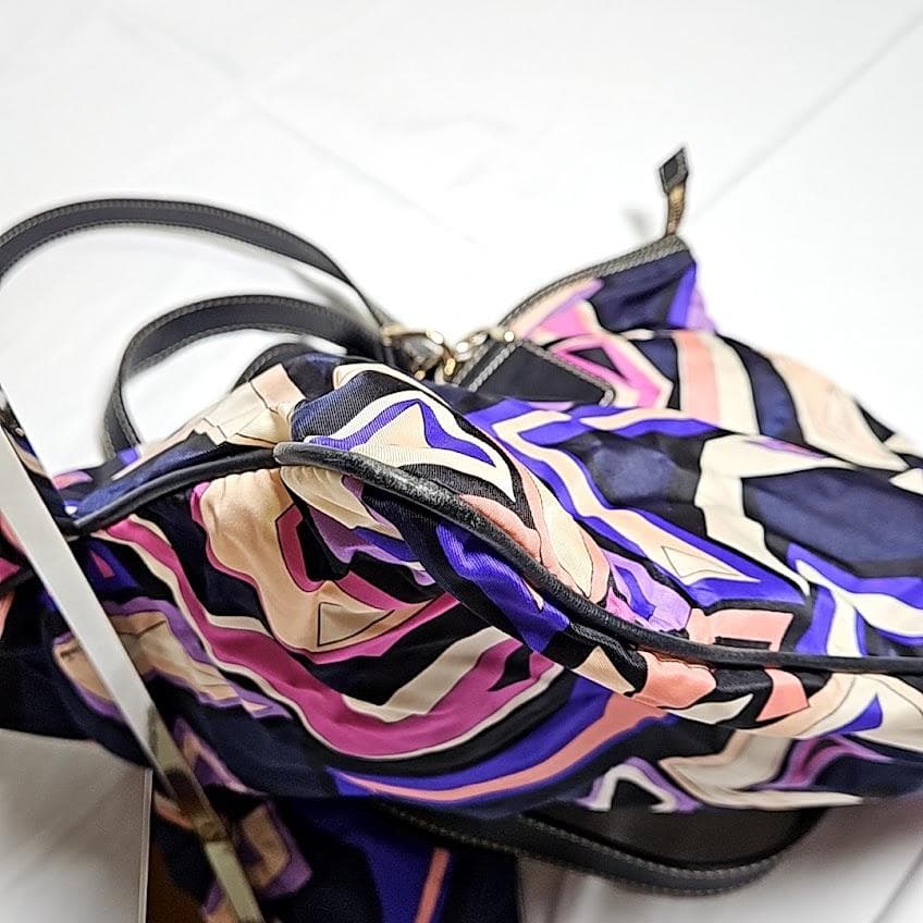 エミリオプッチ☆美品☆ 2way マルチカラー トートバッグ ショルダー