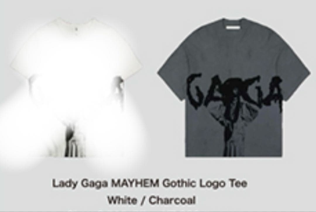 レディガガ 日本ポップアップ限定MAYHEM ガガ グラフィックTシャツ L