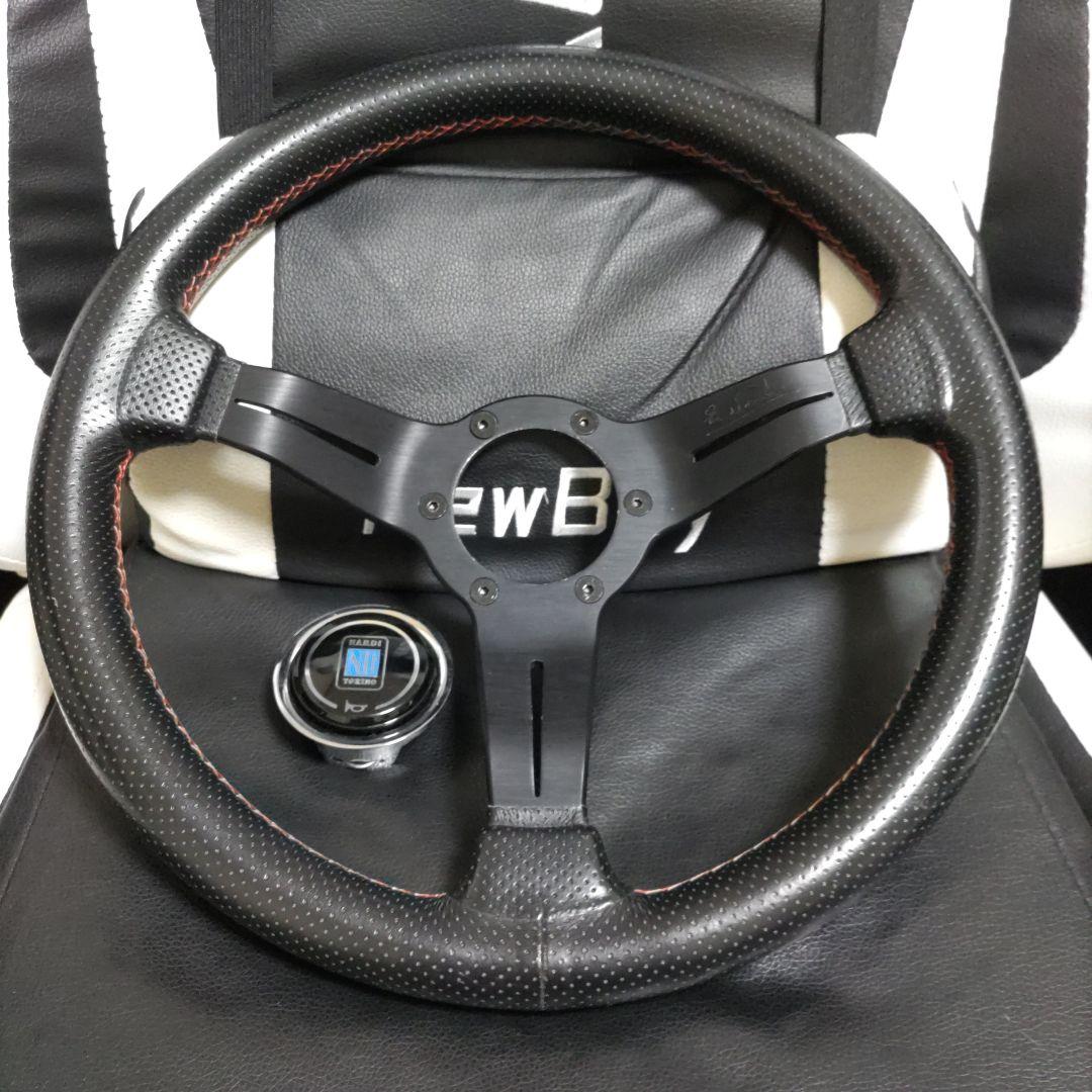 ナルディ タイプラリー 33パイ レザー ディープ NARDI N753 正規品 ナルディ NARDI スポーツ タイプラリー 33φディープコーンタイプ