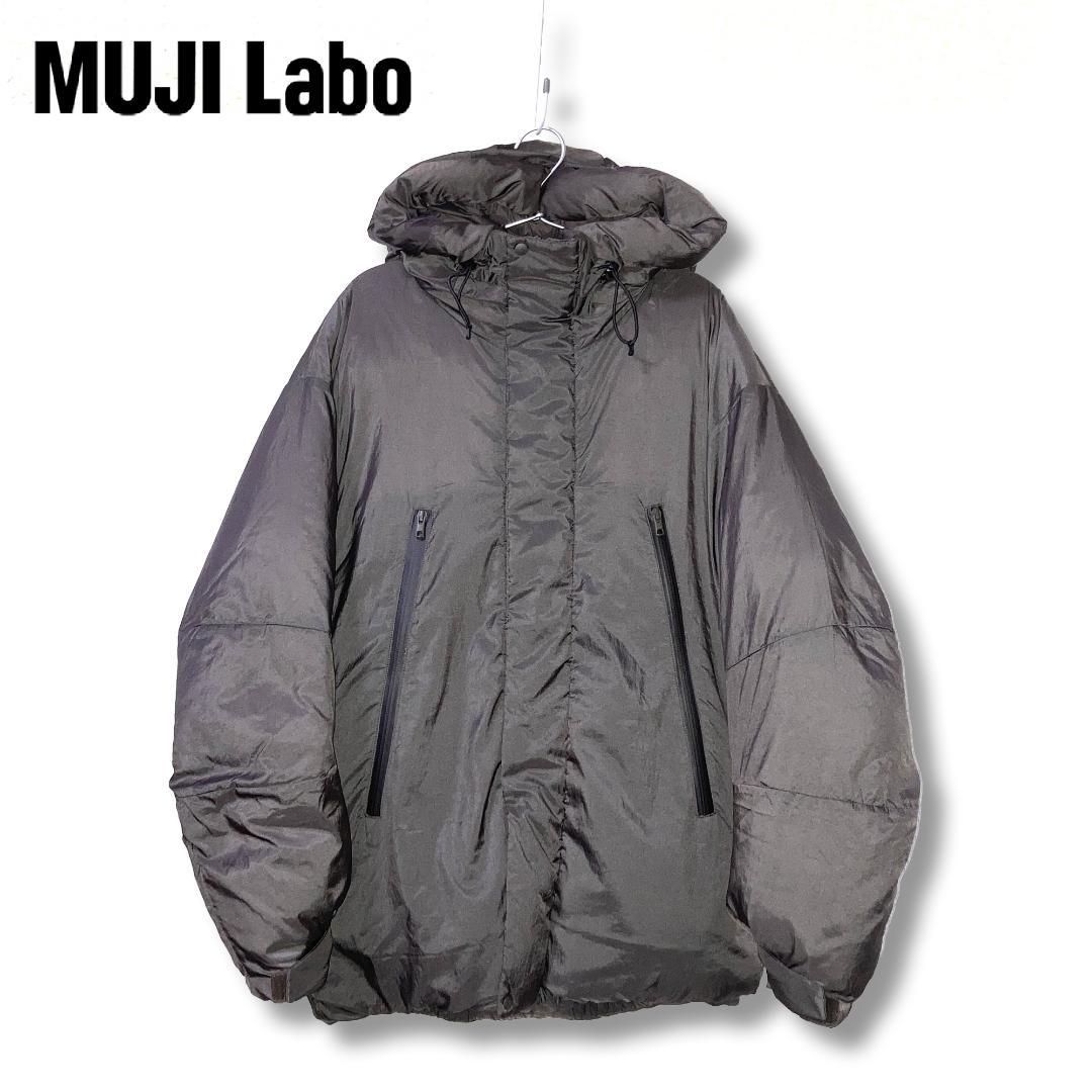 MUJI Labo 紳士 ダウンジャケット ダークモカブラウン L - メルカリ