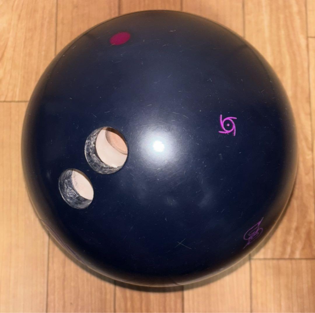 ソリューション・ブラック 15ポンド ストーム - 美品】ボウリング