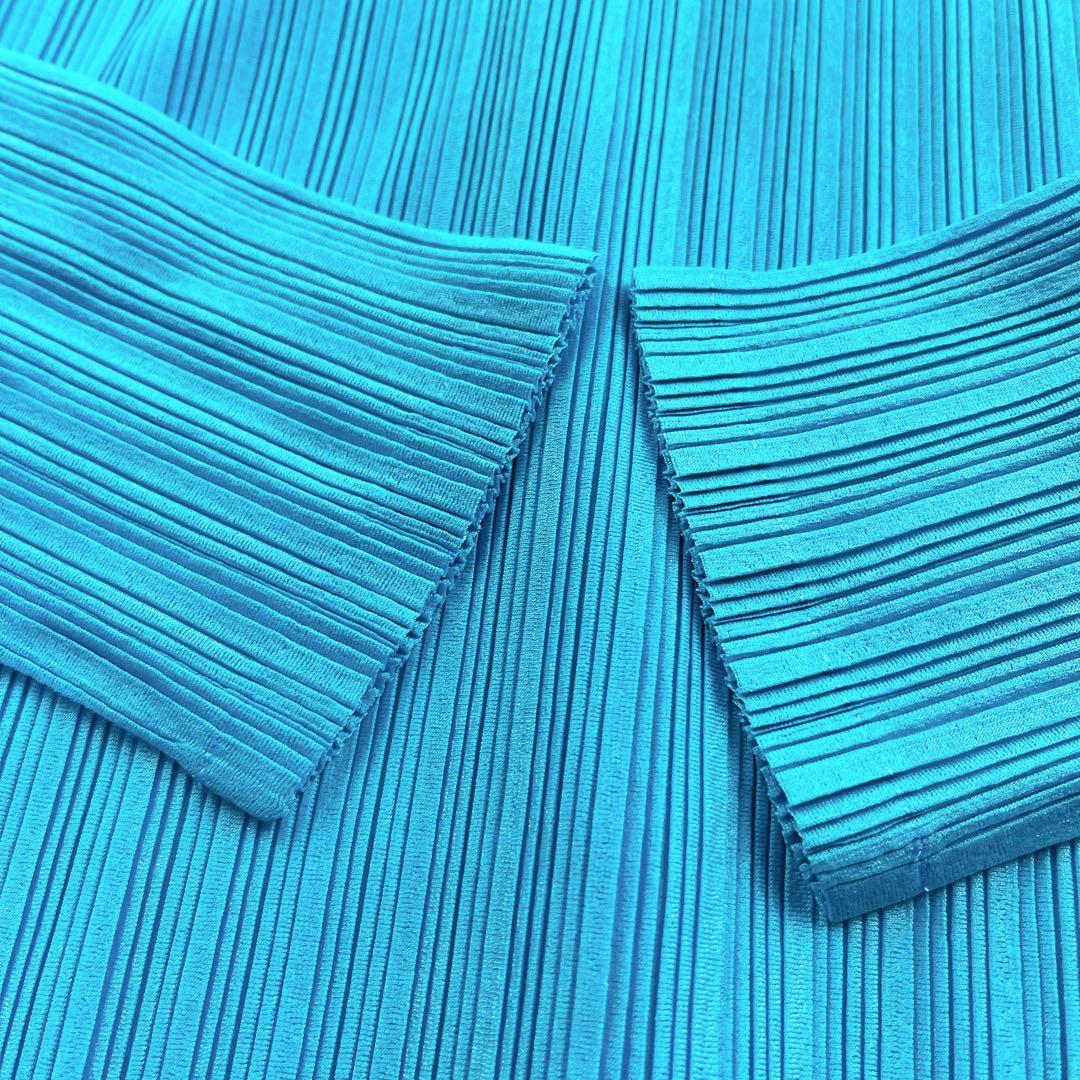 希少✨PLEATS PLEASE サイズ3 チュニック ロングカットソー 長