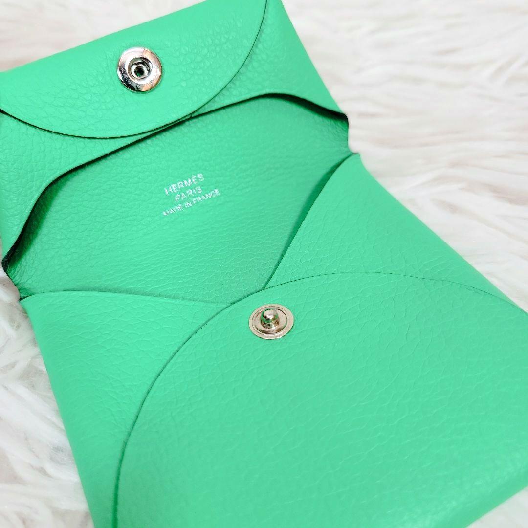美品✨エルメス コインケース バスティア エバーカラー ヴェール