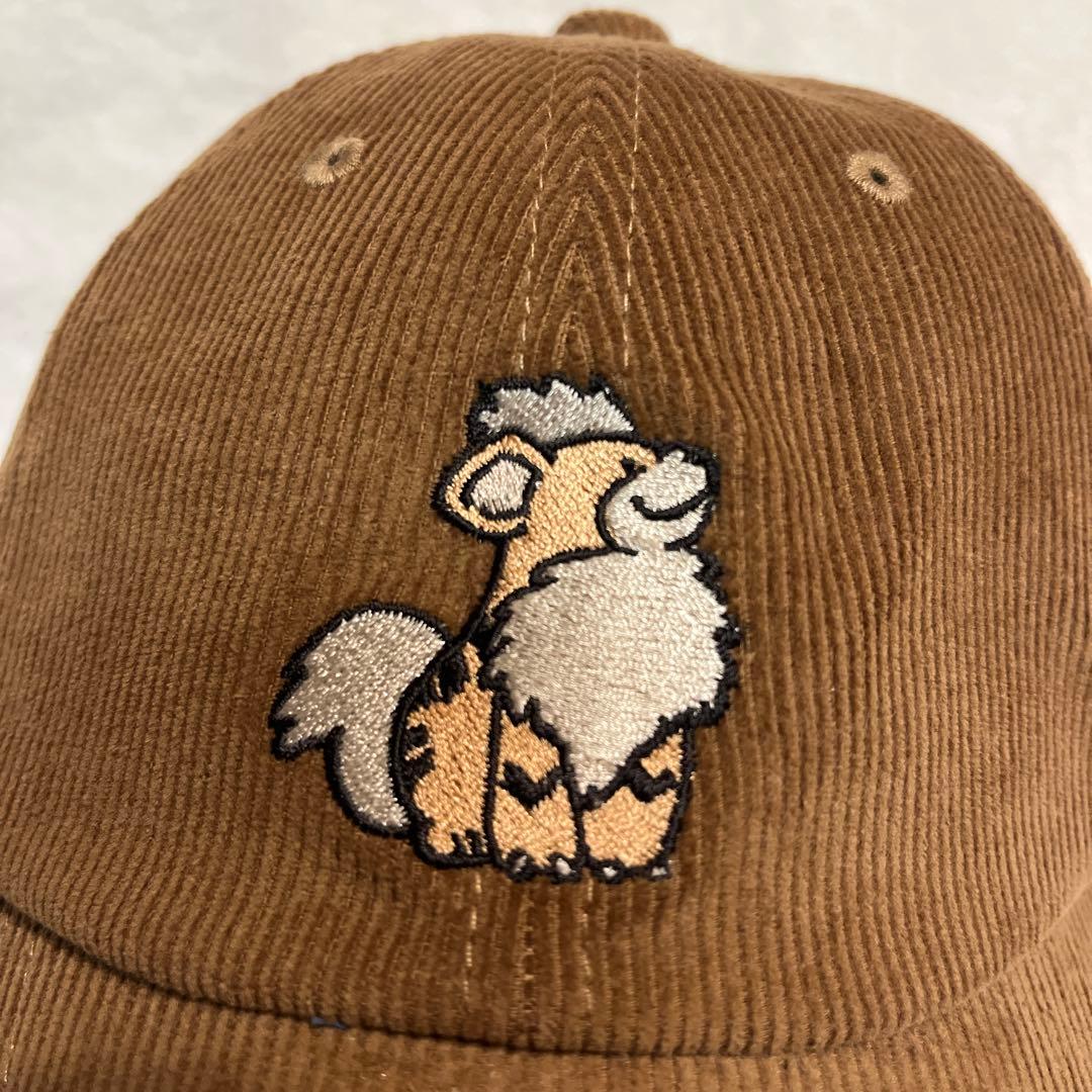 ポケモン ガーディ コーデュロイキャップ My Little Bestie - メルカリ