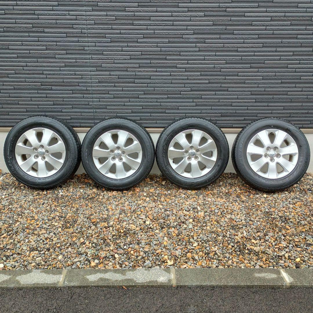 送料込】トヨタ純正ホイール＋ノーマルタイヤ＋ナットセット195/65R15
