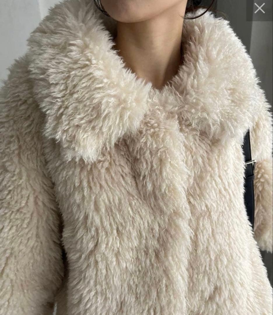 CAPRICIEUX LE'MAGE エコファーコート - メルカリ