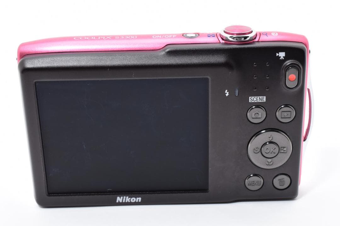 《 美品 》 ニコン　Nikon COOLPIX S3300 ピンク　元箱あり