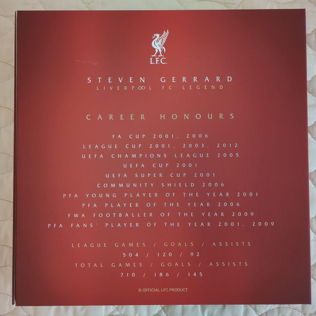 リバプール スティーブン・ジェラード サイン入りユニフォーム