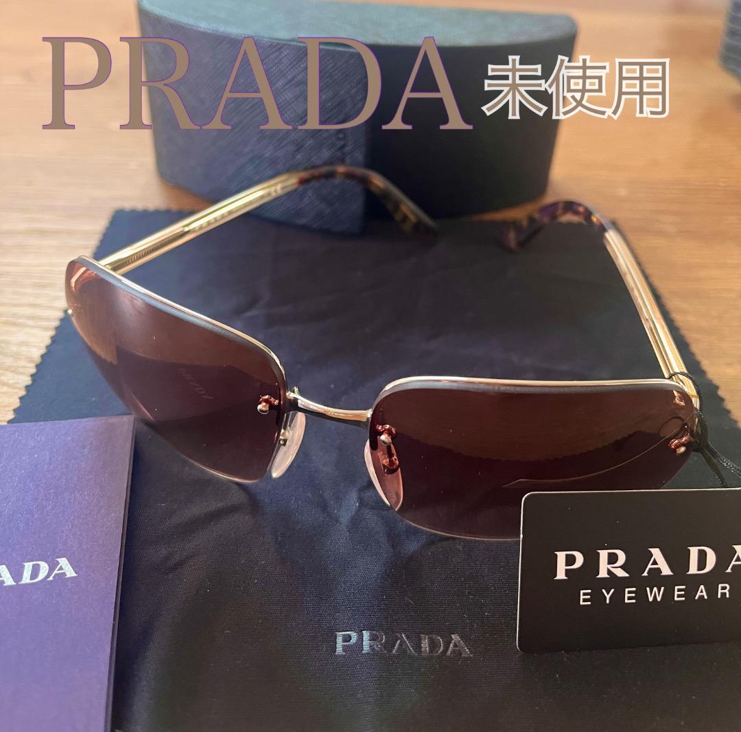 ⭐️未使用⭐️PRADA サングラス ブラウン　ケース付き PRADA プラダ サングラス ブラウン PR31NSA 2AU8C1 - メルカリ