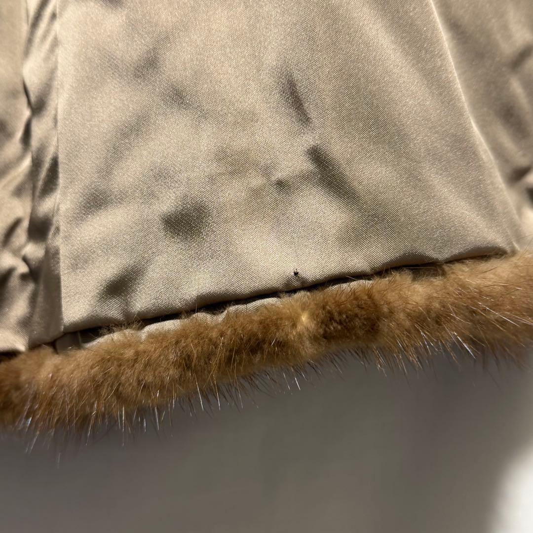 Belle Viaon SAGA MINK デミバフミンク ファーコート 本毛皮 - メルカリ