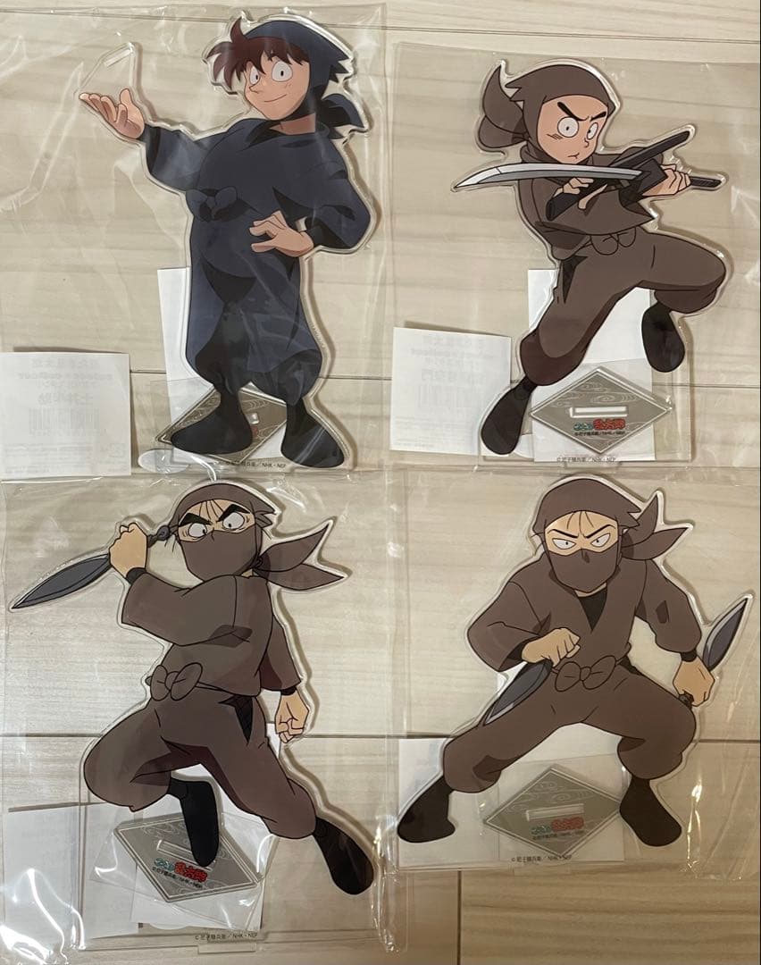 忍たま乱太郎 アクリルスタンド 山本陣内 高坂陣内左衛門 土井半助 諸