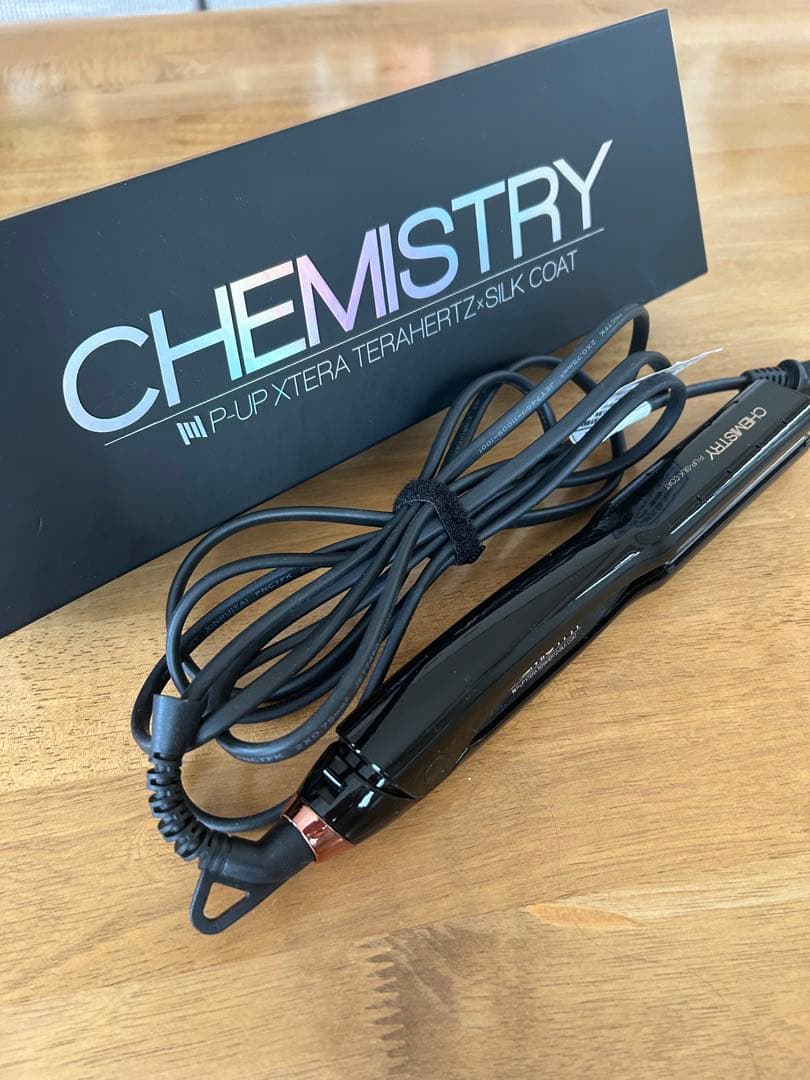CHEMISTRY P-UP XTERA ヘアアイロン、ブラックP-UP エクステラ