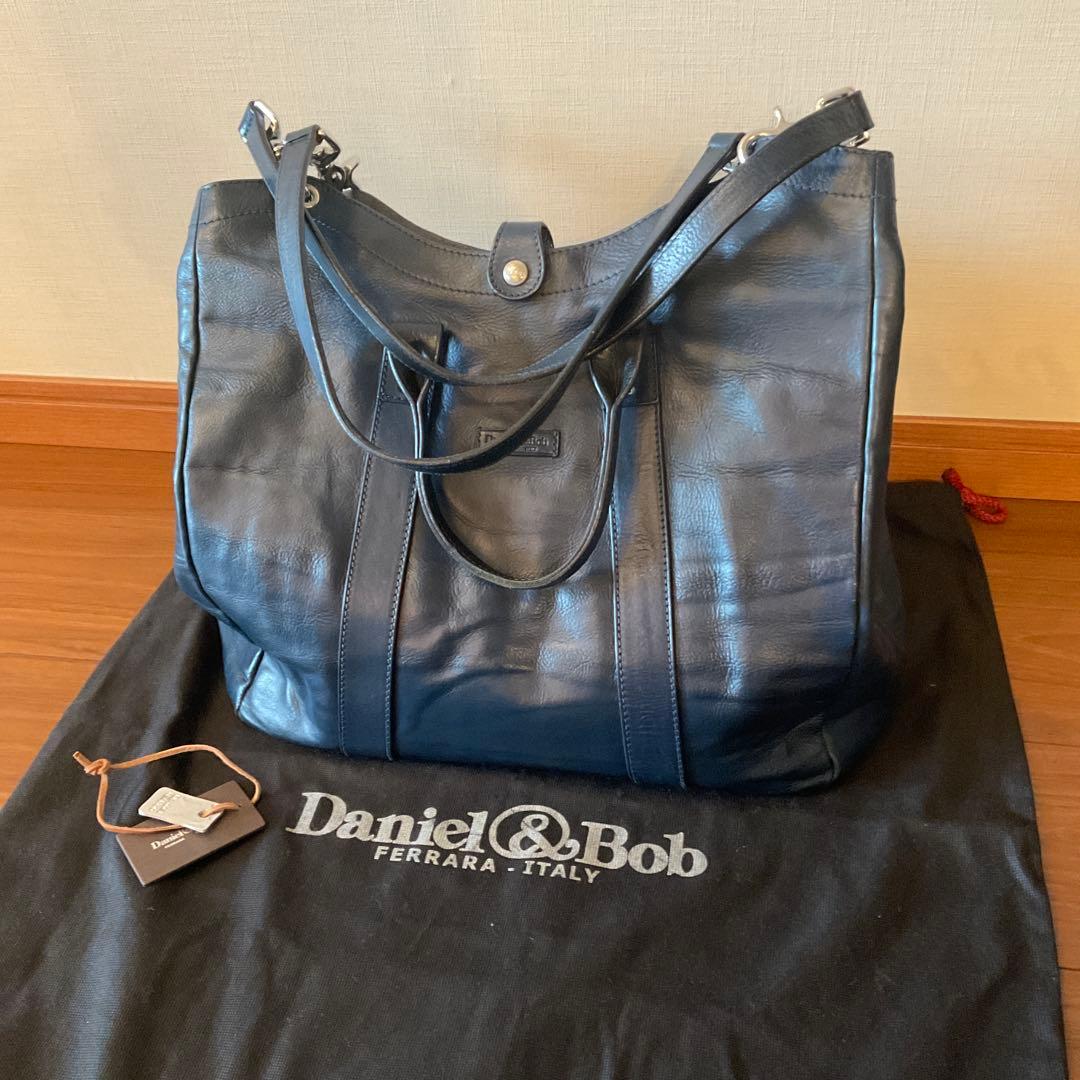 Daniel & Bob ネイビーレザートートバッグ ダニエル＆ボブ（Daniel&Bob）2025春夏最新バッグ特集｜公式通販 でらでら