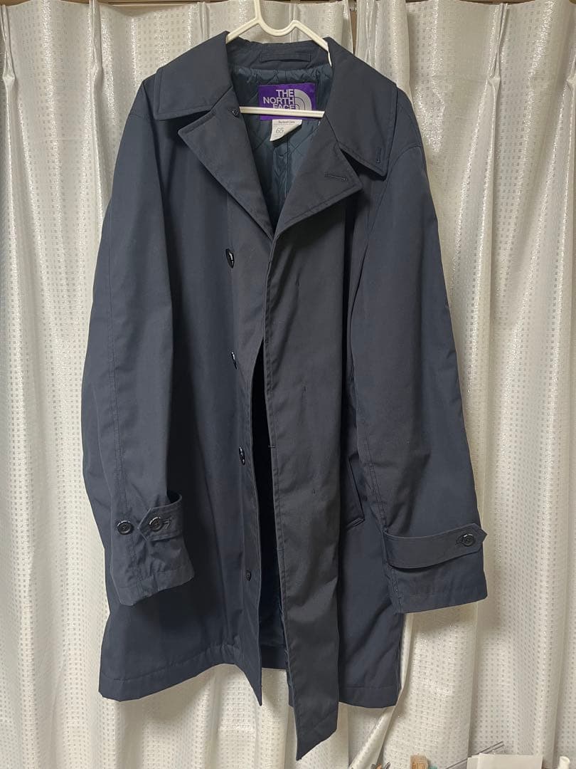 THE NORTH FACE Lサイズ　ネイビー ステンカラーコート サイズ検証！！THE NORTH FACE PURPLE LABEL × BEAMS｜ビームス 福岡