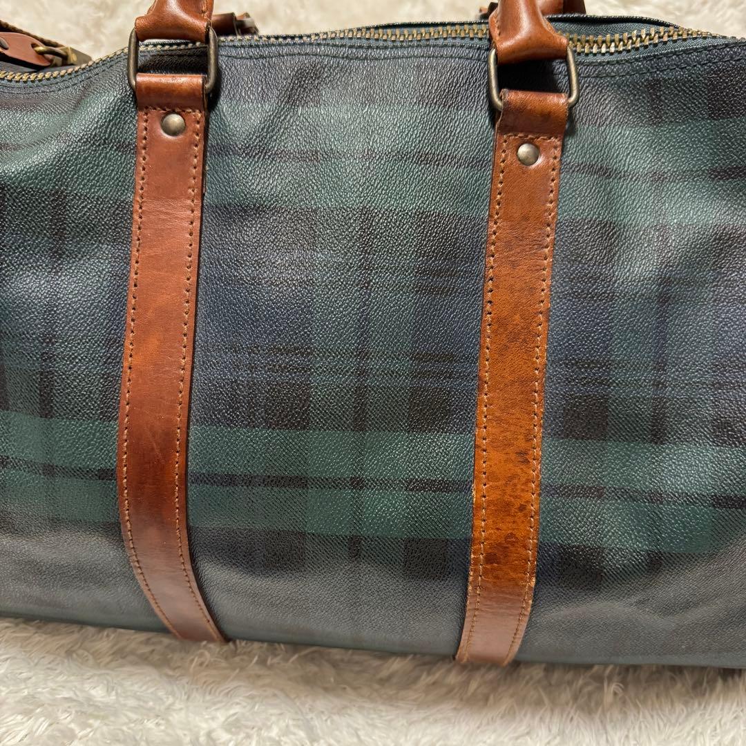 付属品完備】ポロラルフローレン ボストンバッグ 2way 専用ブラシ