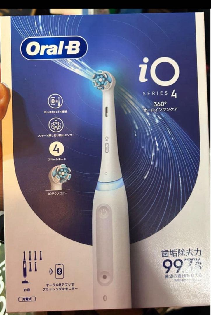 Oral-B iO Series 4 クワイトホワイトヘルスパック　電動歯ブラシ 楽天市場】ブラウン オーラルB 電動歯ブラシ iO4 クワイトホワイト