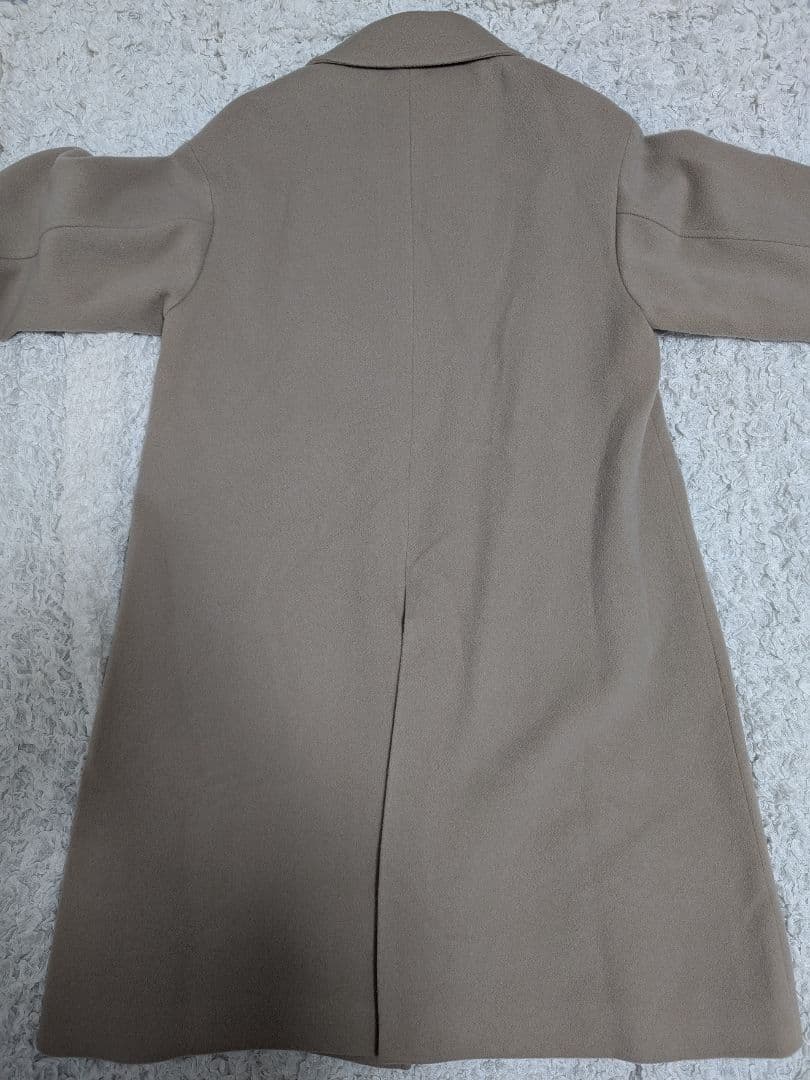 みーこ様 スローブイエナ ECO WOOL ダブルブレストコート 36 ベージュ