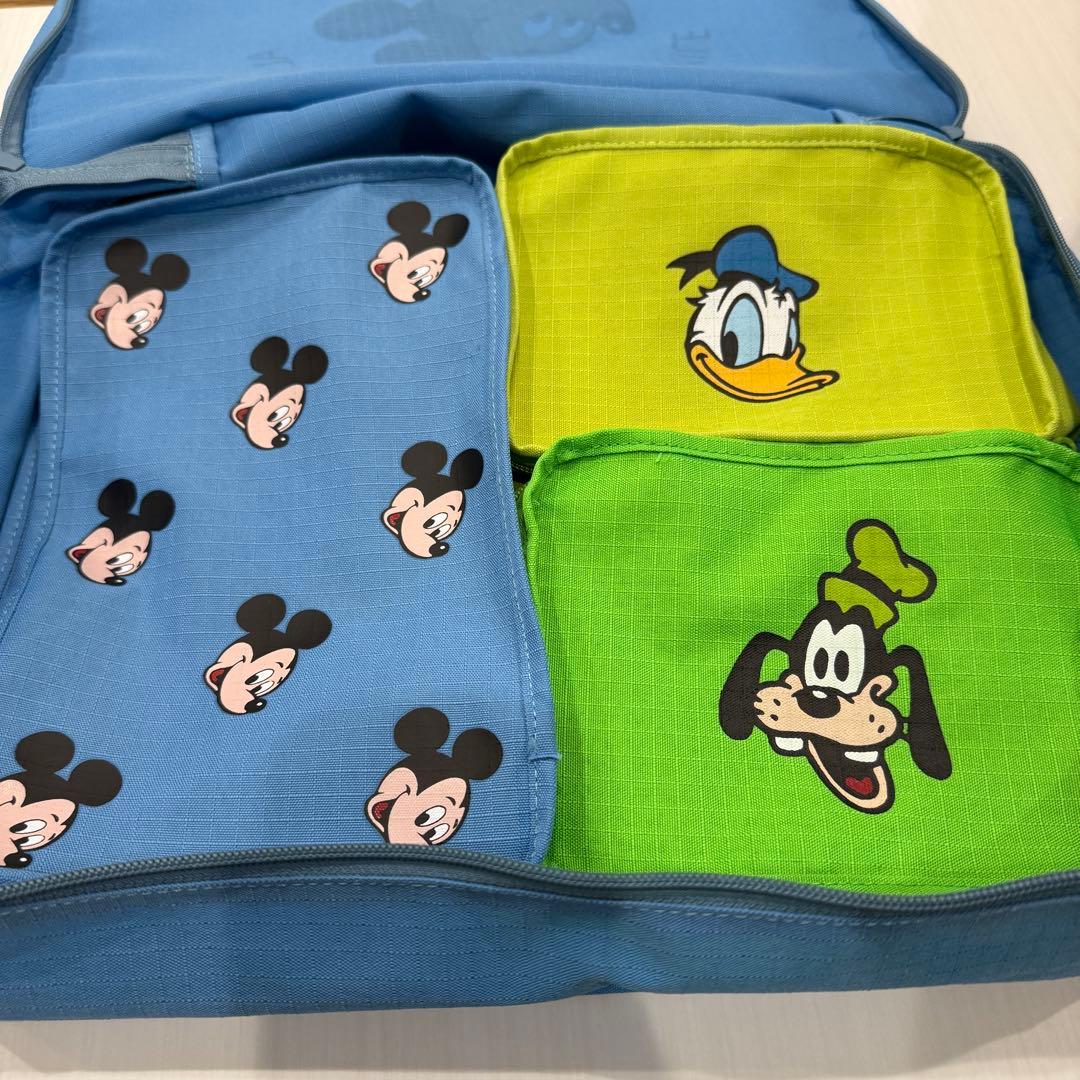WCJ Disney ミッキーマウス トラベルポーチ 3点セット