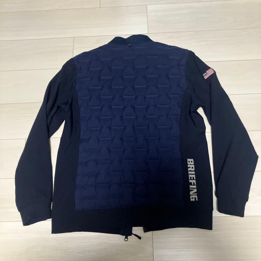 L BRIEFING ハイブリッド ダウン ジャケット MA-1 ブリーフィング