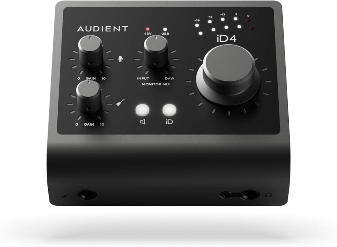 AUDIENT iD4 mkII オーディオインターフェイス Amazon.com: Audient Audio Interface iD4 MKII, Class A Console