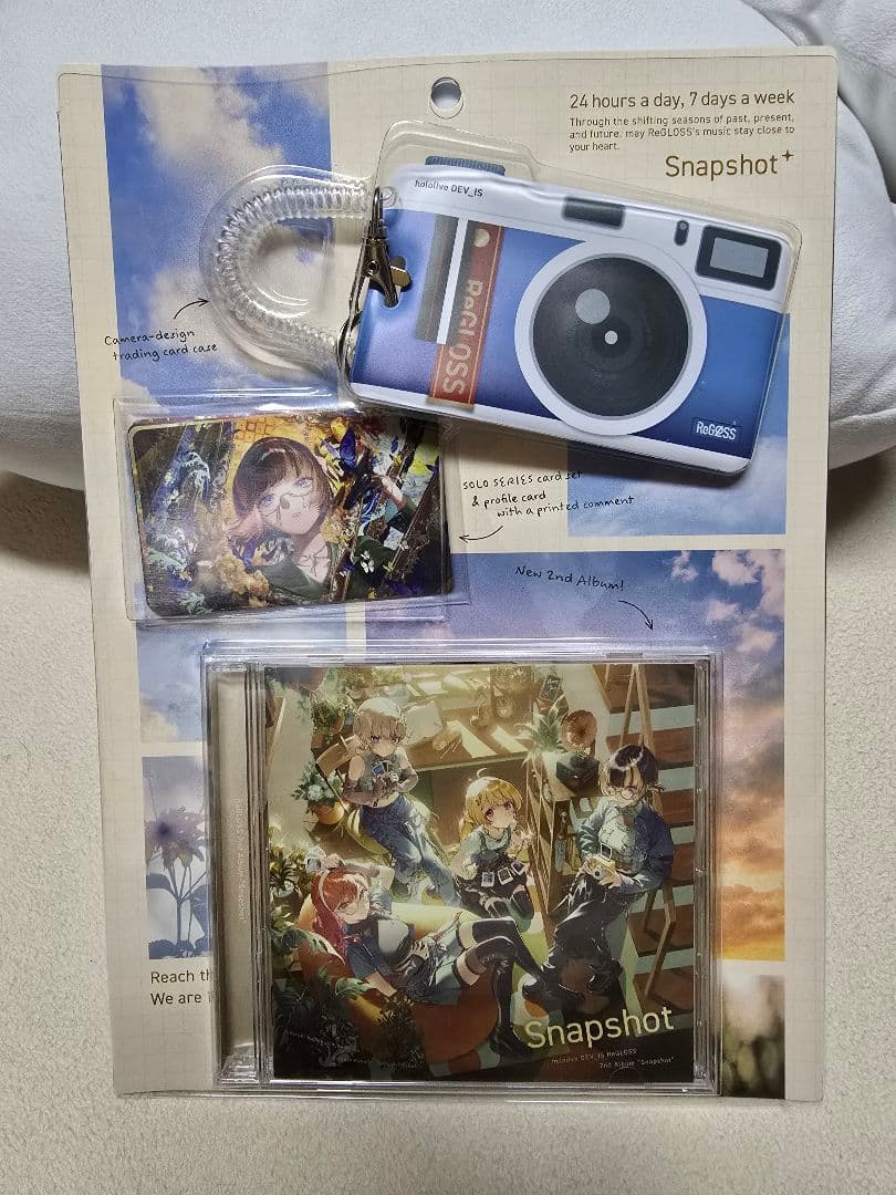 ホロライブ ReGLOSS Snapshot 完全限定生産盤 儒烏風亭らでん 儒烏風亭らでん 誕生日記念2026 – hololive production official shop