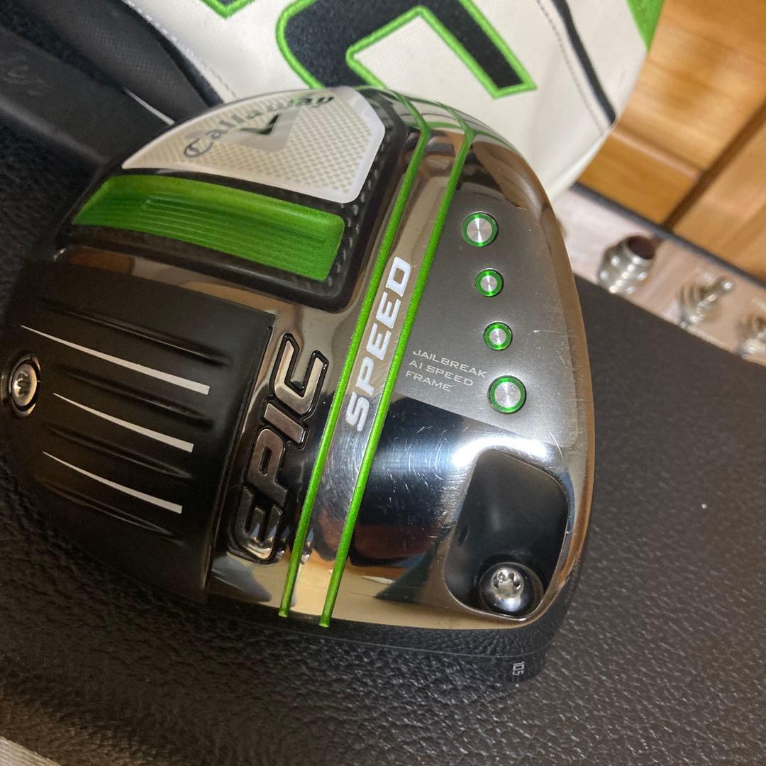 Callaway EPIC SPEED ドライバー 10.5 ヘッドのみ - メルカリ