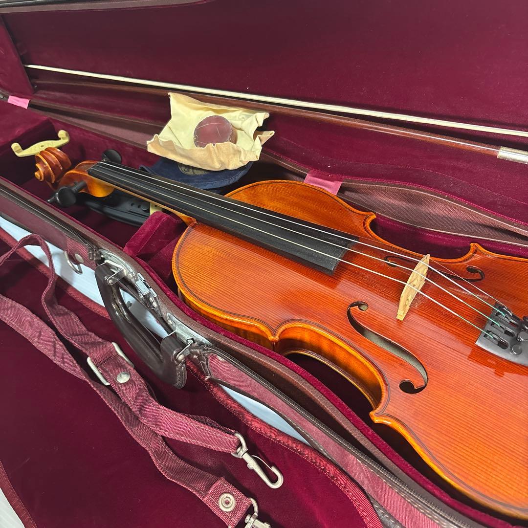 良品】スズキ バイオリン No.520 4/4 1984年 虎杢 弓 ケース - メルカリ