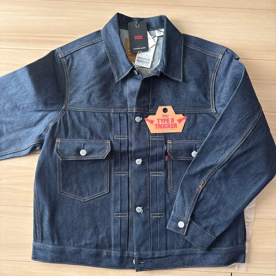 リーバイス ジャーナルスタンダード別注 TYPE2デニムジャケット 2nd 赤
