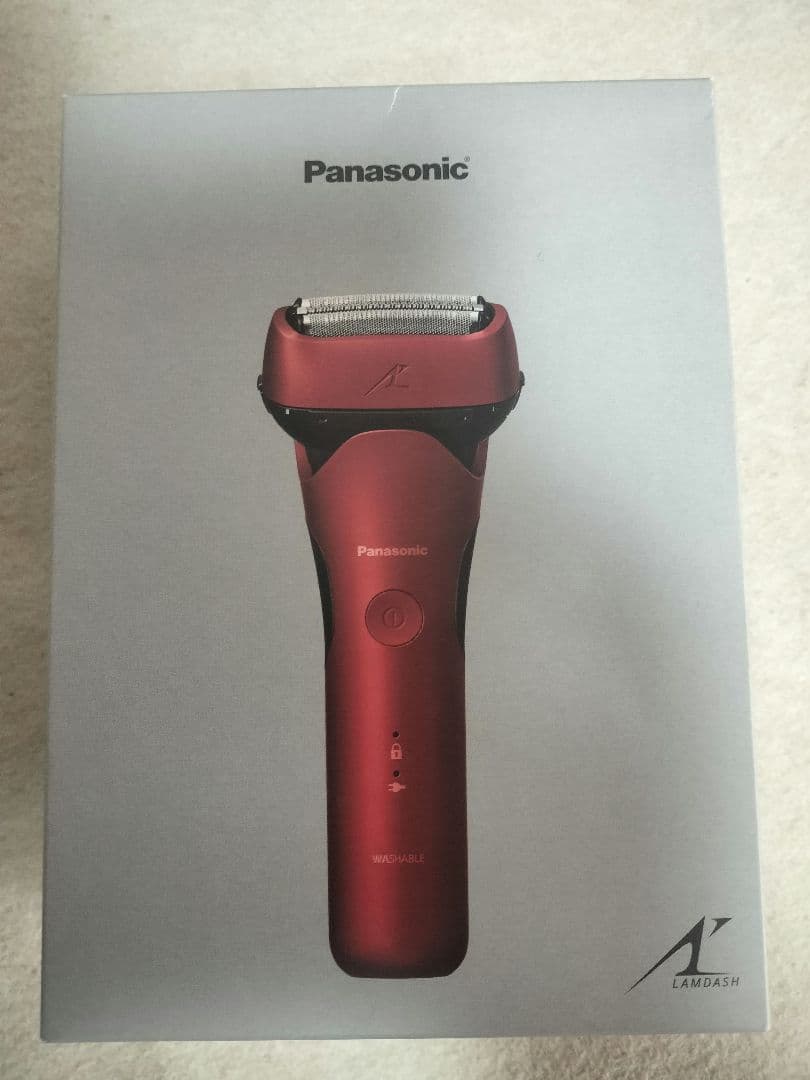ラムダッシュ3枚刃 ES-L340D-R 新品未開封【パッケージに剥がれ有】 ラムダッシュ 髭剃り Panasonic ラムダッシュPRO 3枚刃 ES-L340D-R 赤