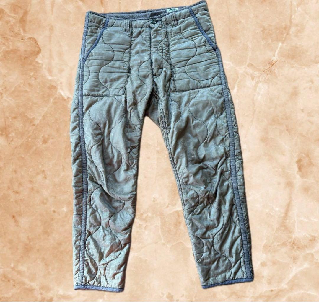 【Hollywood ranch Market】中綿入りキルティングパンツ　2 HOLLYWOOD RANCH MARKET フィールソーグッド フィールドパンツ 1009079