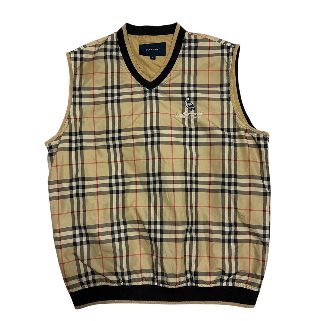 Burberry golf バーバリー ノバチェック ベスト Lサイズ 美品✨BURBERRY GOLF バーバリー ベスト L ノバチェック 暖かい - メルカリ