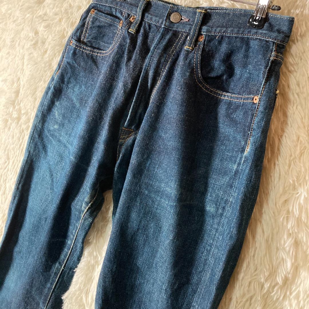 美品 45RPM 濃紺 デニムパンツ 31インチ 日本製 インディゴ - メルカリ