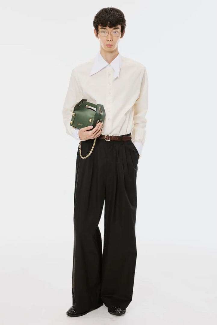 MASU 26SS 6TUCK TROUSERS BLACK スラックス MASU(エムエーエスユー)の6 TUCK TROUSERS BLACKの通販｜PALETTE art