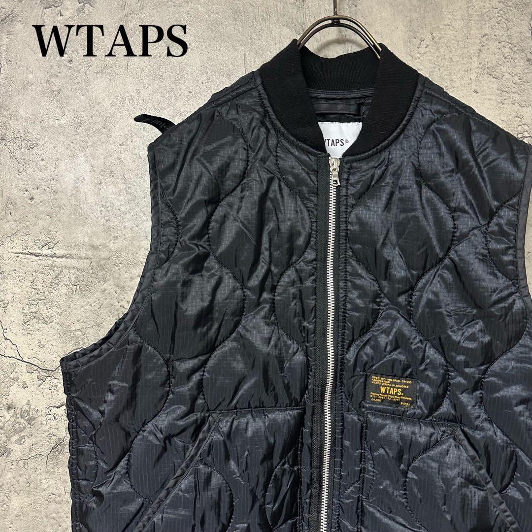 【超希少◎】WTAPS　中綿ベスト　キルティング　17aw　完売モデル◎ XV-KILT（ストレッチ中綿キルティングベスト） BLACK - OUTERWEAR